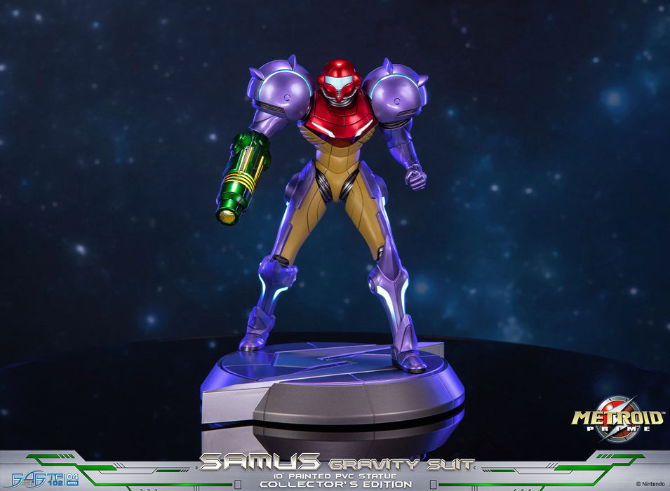 First 4 Figures: Metroid Prime - Samus Traje de Gravedad Coleccionista 10 Pulgadas