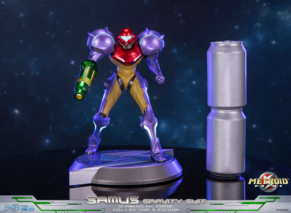 First 4 Figures: Metroid Prime - Samus Traje de Gravedad Coleccionista 10 Pulgadas