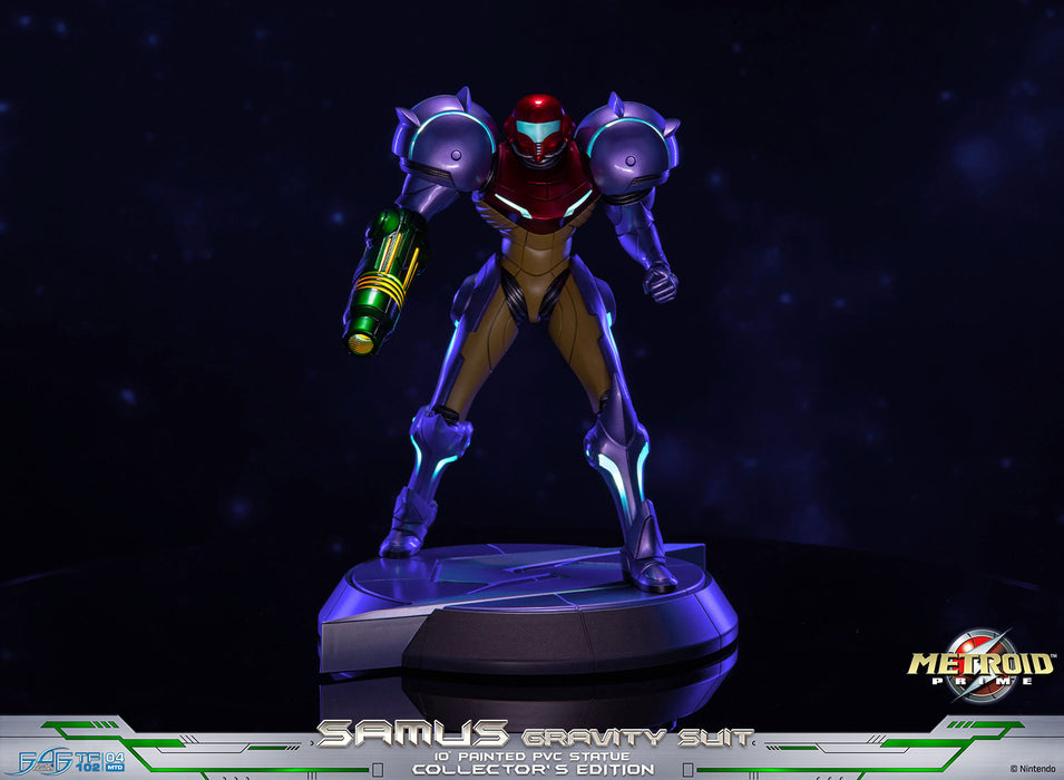 First 4 Figures: Metroid Prime - Samus Traje de Gravedad Coleccionista 10 Pulgadas