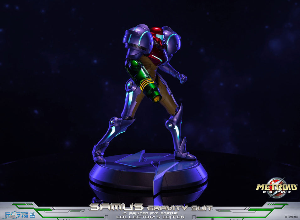 First 4 Figures: Metroid Prime - Samus Traje de Gravedad Coleccionista 10 Pulgadas