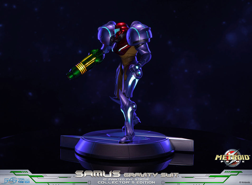 First 4 Figures: Metroid Prime - Samus Traje de Gravedad Coleccionista 10 Pulgadas