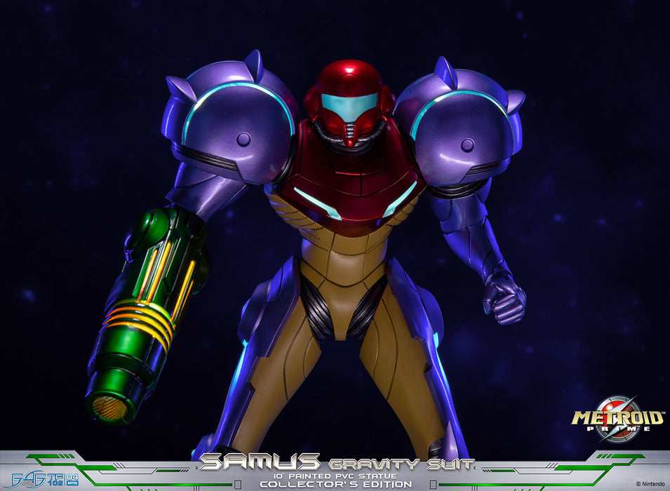 First 4 Figures: Metroid Prime - Samus Traje de Gravedad Coleccionista 10 Pulgadas