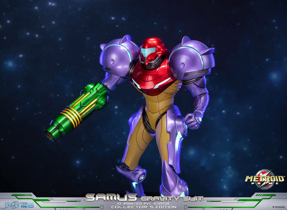 First 4 Figures: Metroid Prime - Samus Traje de Gravedad Coleccionista 10 Pulgadas