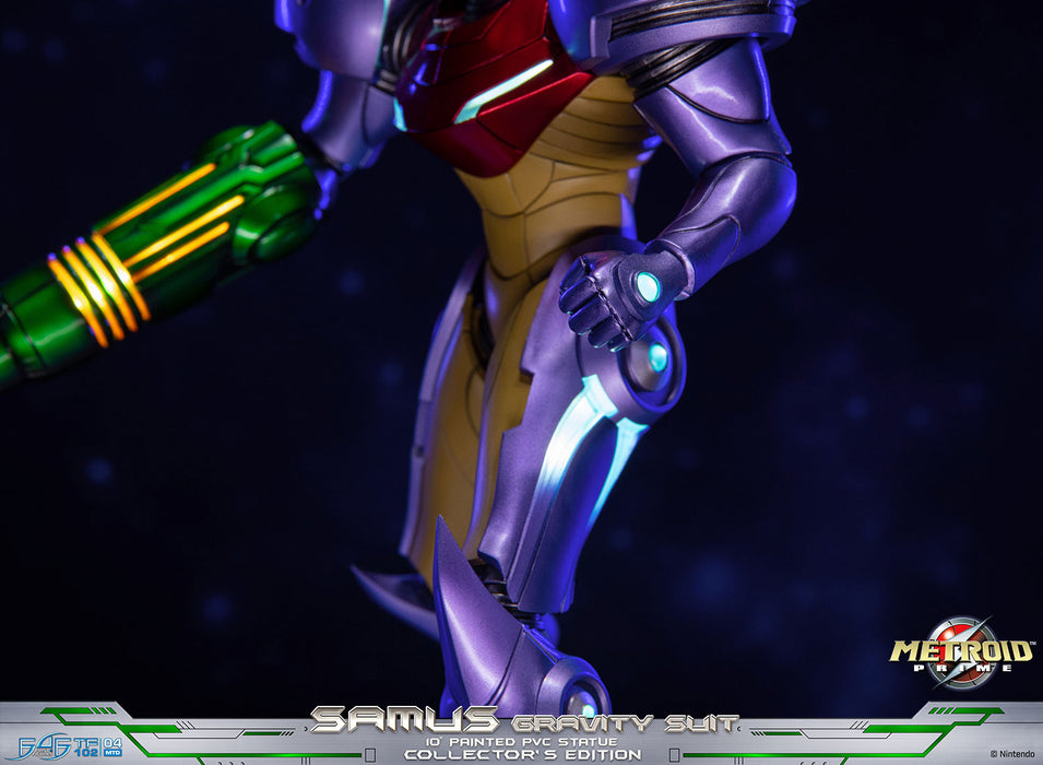 First 4 Figures: Metroid Prime - Samus Traje de Gravedad Coleccionista 10 Pulgadas