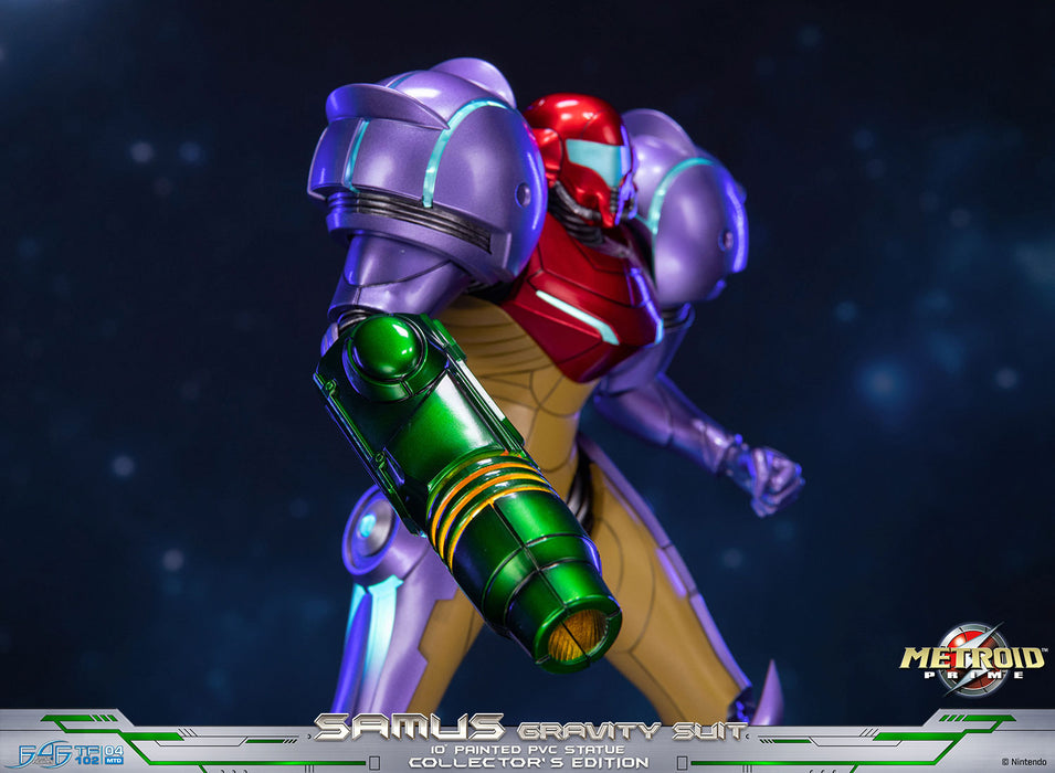 First 4 Figures: Metroid Prime - Samus Traje de Gravedad Coleccionista 10 Pulgadas