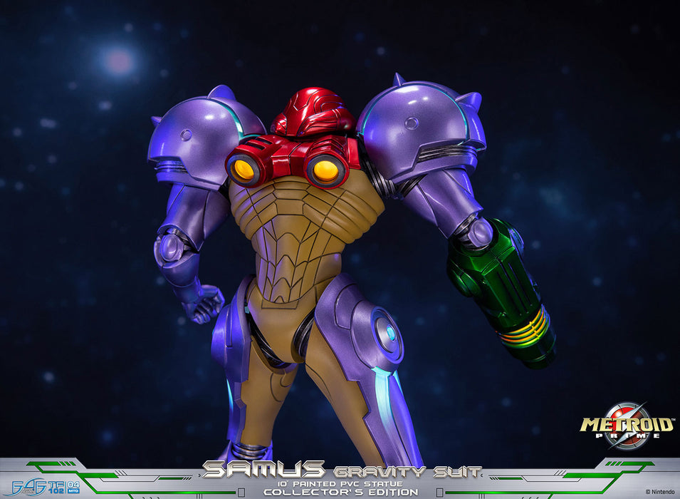 First 4 Figures: Metroid Prime - Samus Traje de Gravedad Coleccionista 10 Pulgadas