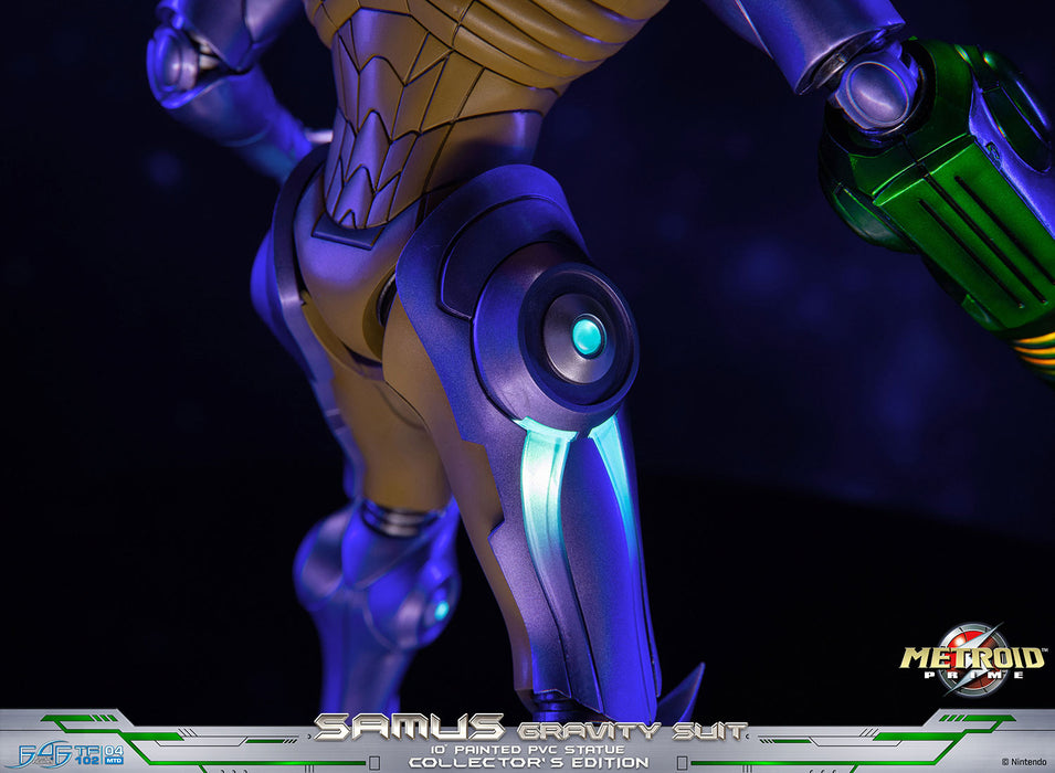 First 4 Figures: Metroid Prime - Samus Traje de Gravedad Coleccionista 10 Pulgadas