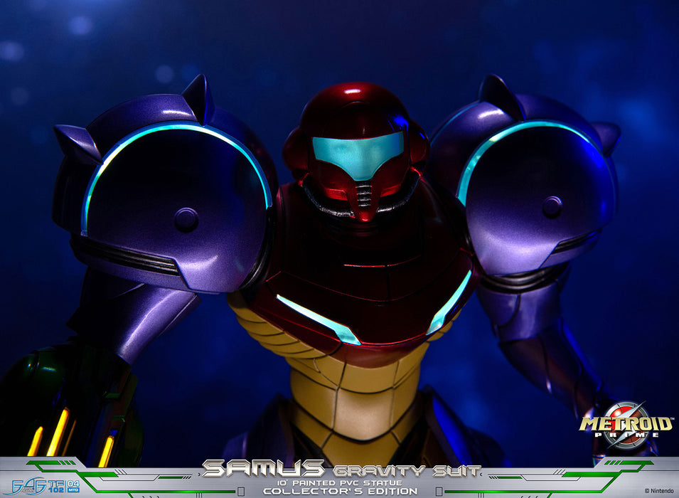 First 4 Figures: Metroid Prime - Samus Traje de Gravedad Coleccionista 10 Pulgadas