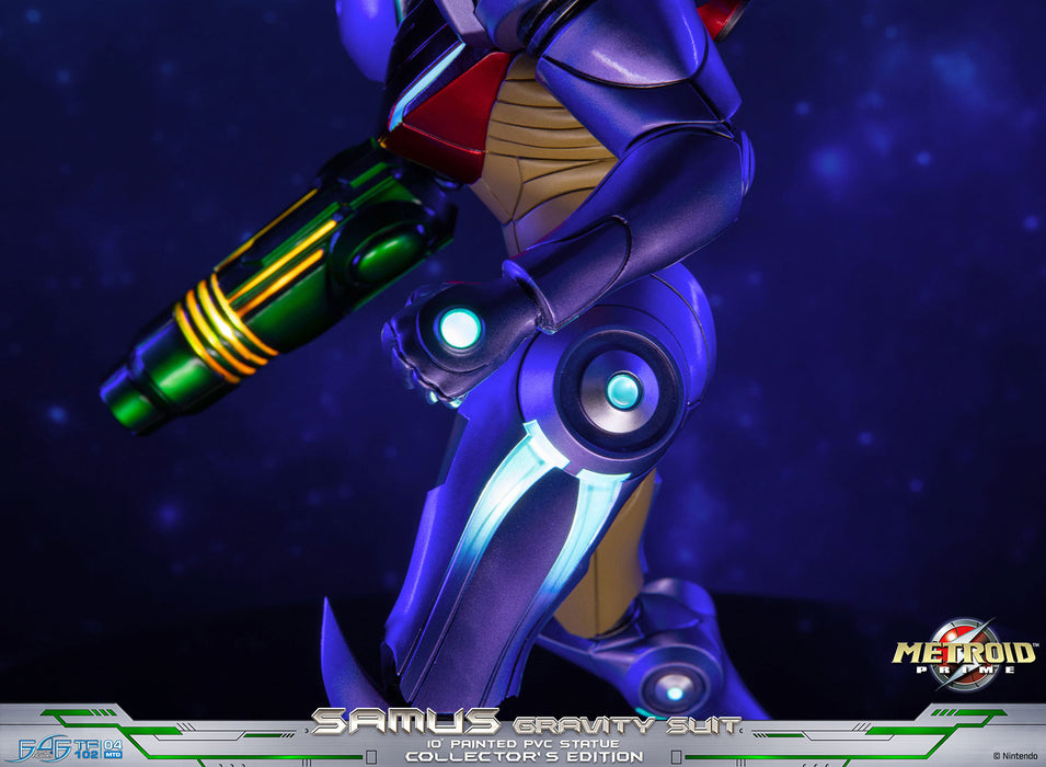 First 4 Figures: Metroid Prime - Samus Traje de Gravedad Coleccionista 10 Pulgadas