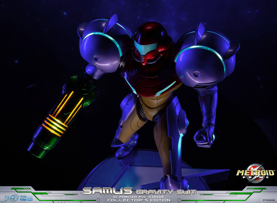 First 4 Figures: Metroid Prime - Samus Traje de Gravedad Coleccionista 10 Pulgadas