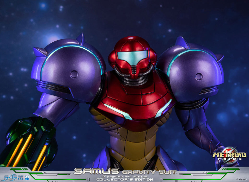 First 4 Figures: Metroid Prime - Samus Traje de Gravedad Coleccionista 10 Pulgadas