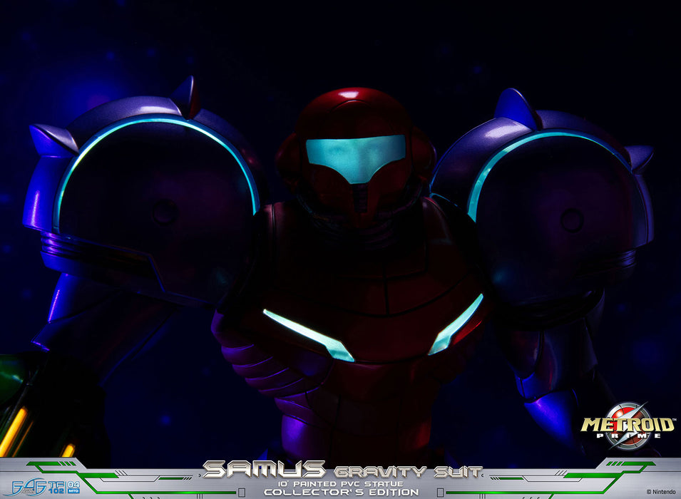 First 4 Figures: Metroid Prime - Samus Traje de Gravedad Coleccionista 10 Pulgadas