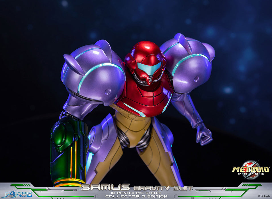 First 4 Figures: Metroid Prime - Samus Traje de Gravedad Coleccionista 10 Pulgadas
