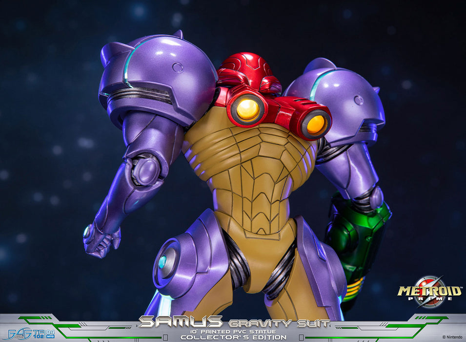 First 4 Figures: Metroid Prime - Samus Traje de Gravedad Coleccionista 10 Pulgadas