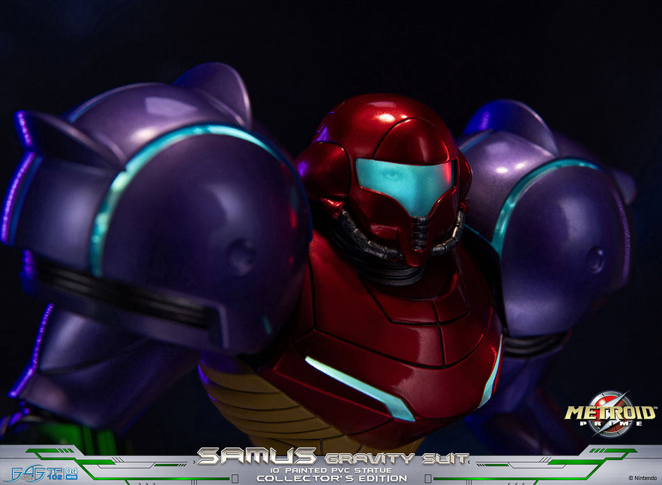 First 4 Figures: Metroid Prime - Samus Traje de Gravedad Coleccionista 10 Pulgadas