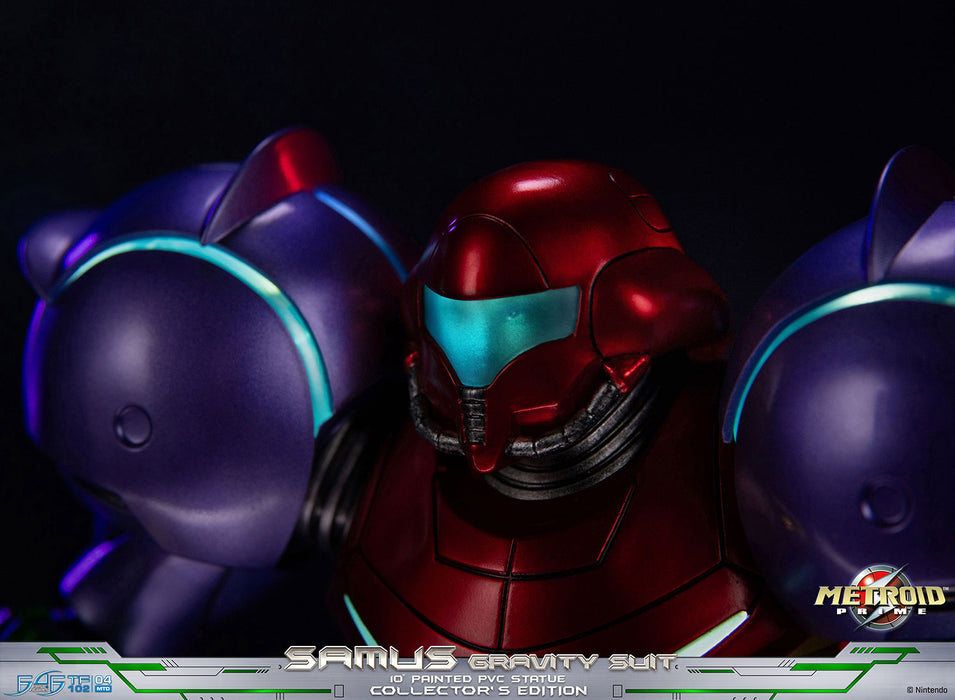 First 4 Figures: Metroid Prime - Samus Traje de Gravedad Coleccionista 10 Pulgadas