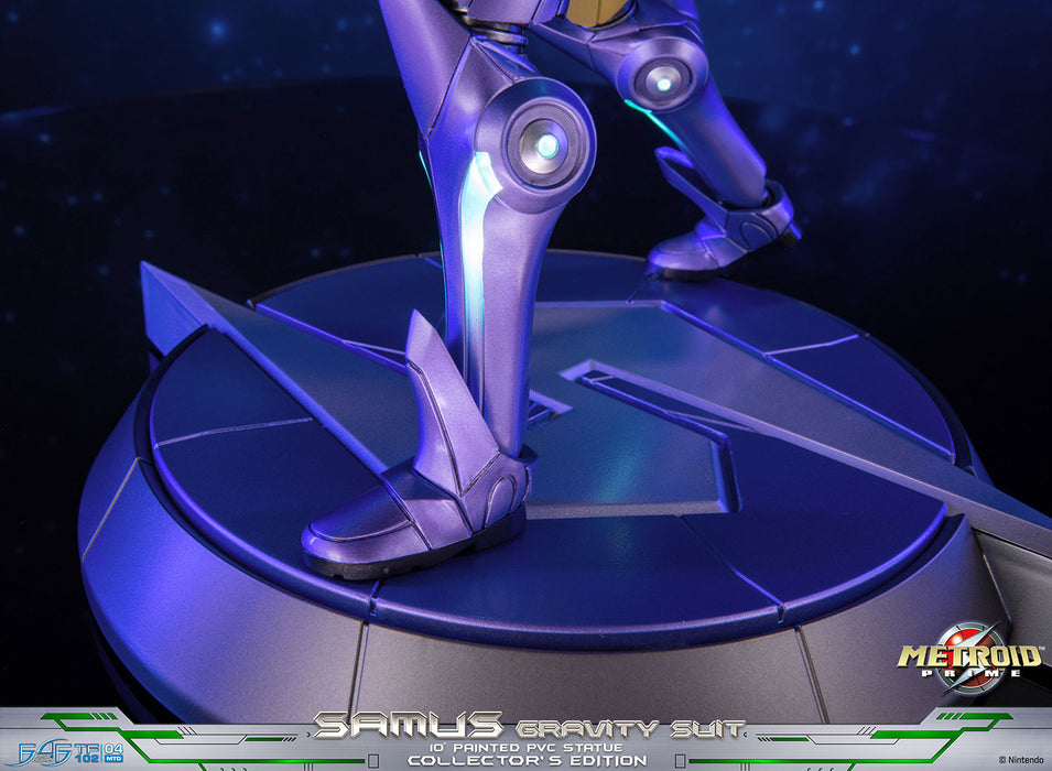First 4 Figures: Metroid Prime - Samus Traje de Gravedad Coleccionista 10 Pulgadas