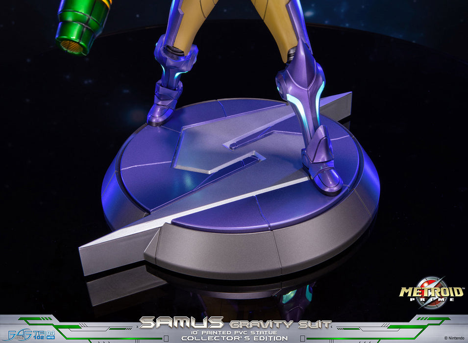 First 4 Figures: Metroid Prime - Samus Traje de Gravedad Coleccionista 10 Pulgadas