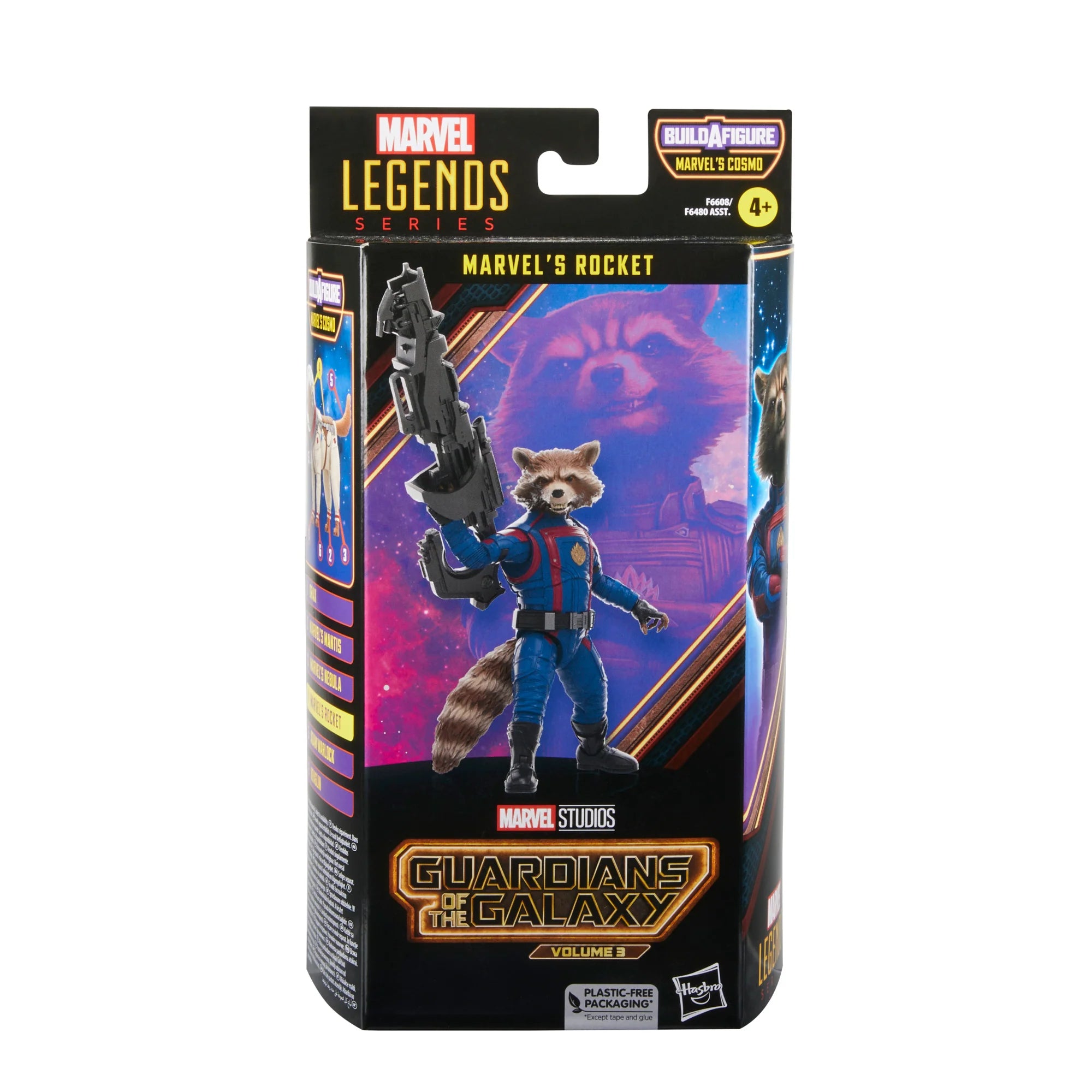 Marvel Legends Baf Cosmo: Guardianes De La Galaxia Vol 3 - Rocket