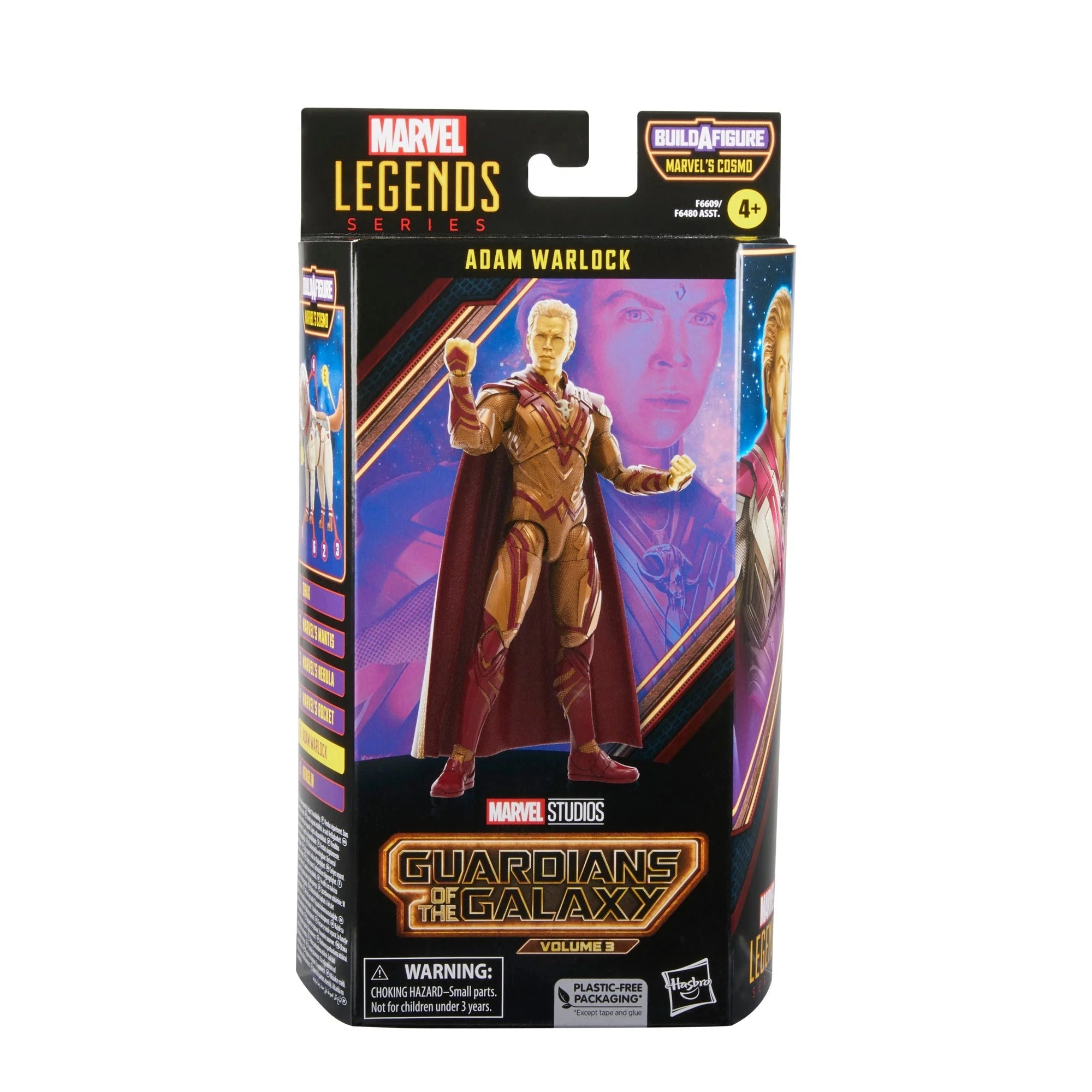 Marvel Legends Baf Cosmo: Guardianes De La Galaxia Vol 3 - Adam Warlock