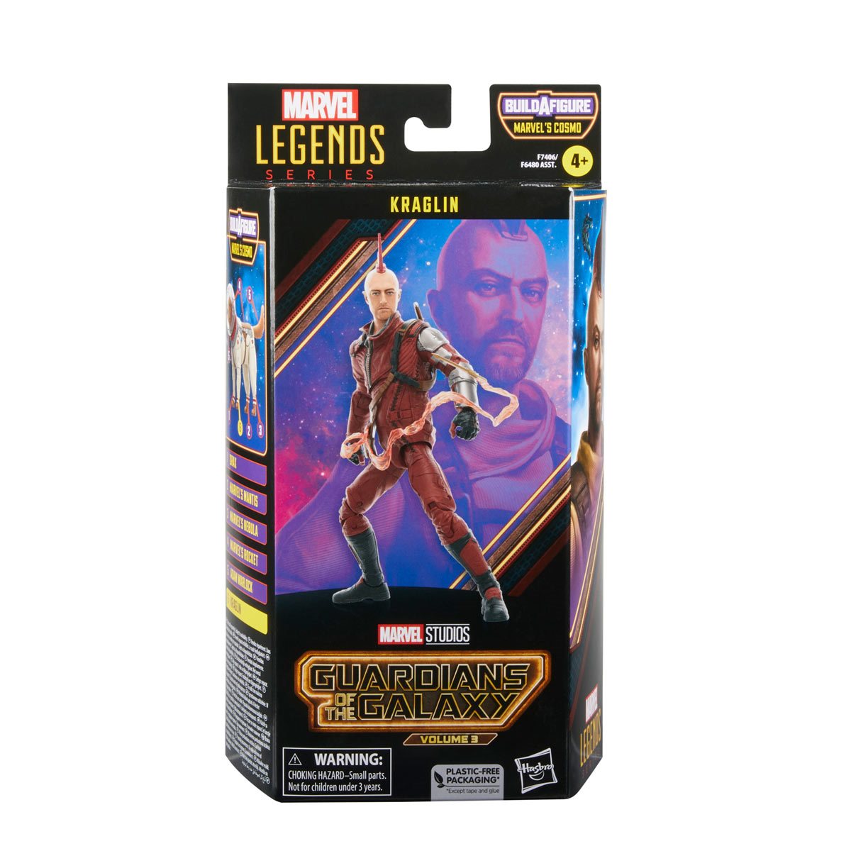 Marvel Legends Baf Cosmo: Guardianes De La Galaxia Vol 3 - Kraglin