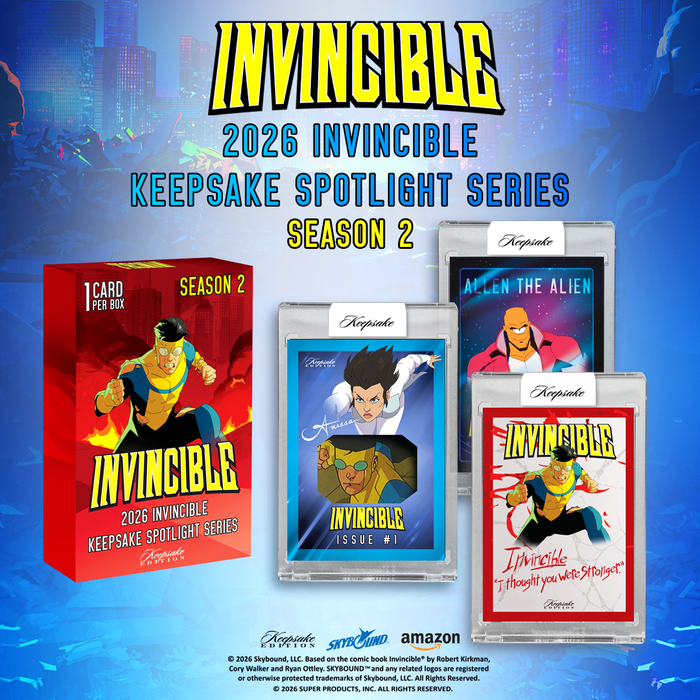 SUPER BREAK: Keepsake - 2026 Invincible Season 2 Spotlight Series Hobby Box