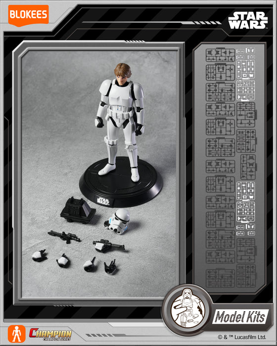 Blokees Star Wars Champion Class: A New Hope - Luke Skywalker Stormtrooper 75804