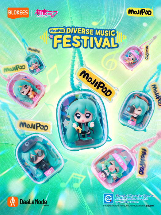 Blokees Hatsune Miku MOJIPOD Series: 01 Diverse Music Festival - Unitario 75400