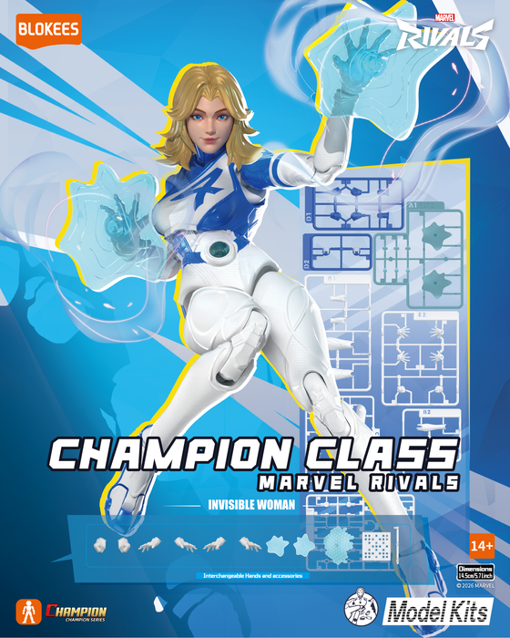 Blokees Marvel Rivals Champion Class: 11 Invisible Women 81122