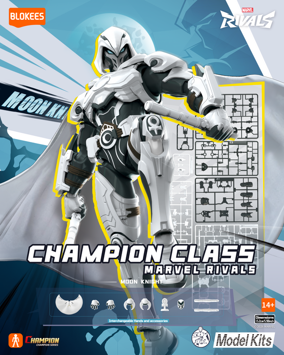 Blokees Marvel Rivals Champion Class: Moon Knight 81121