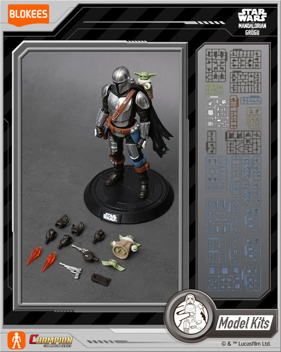 Blokees Star Wars The Mandalorian y Grogu Champion Class: Din Djarin & Grogu 75805