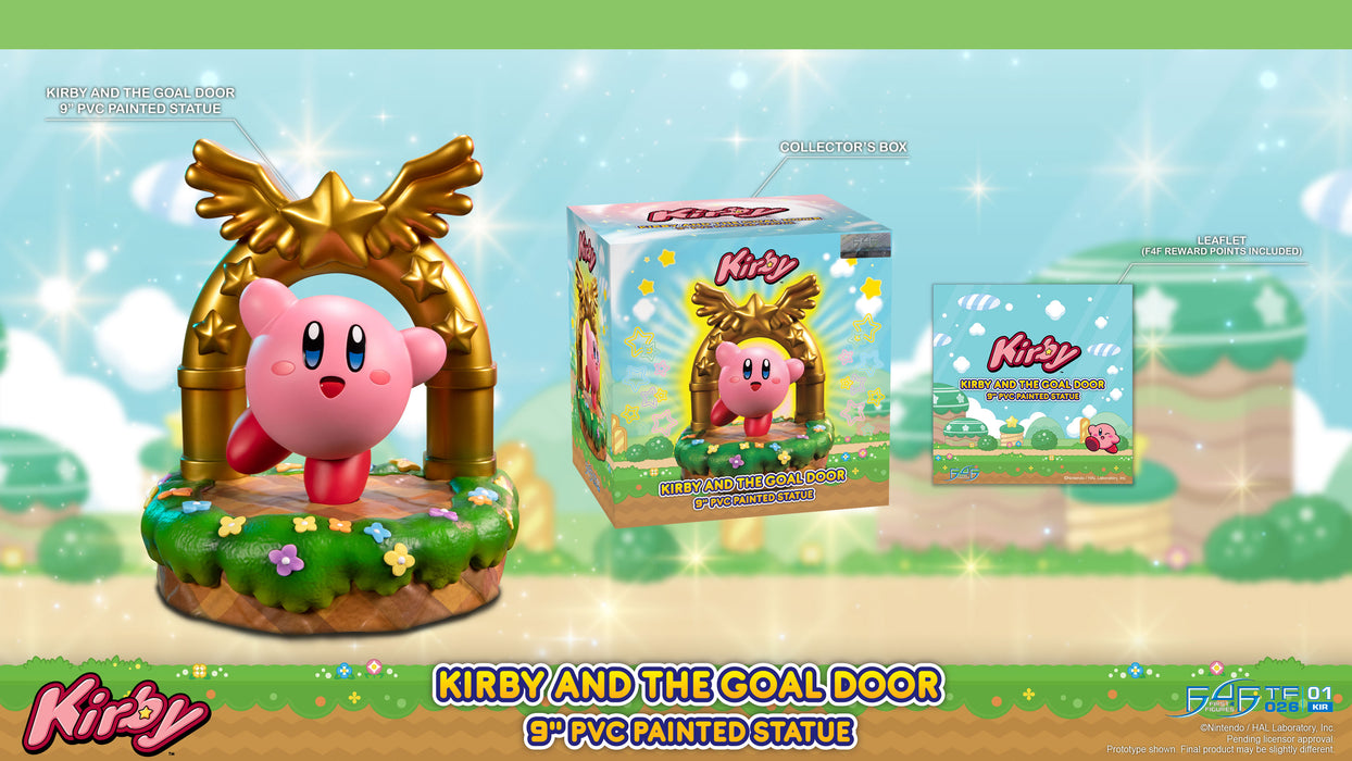 First 4 Figures Kirby: Kirby y la puerda de Meta Edicion Estandar  Pulgadas 9.5 Pulgadas