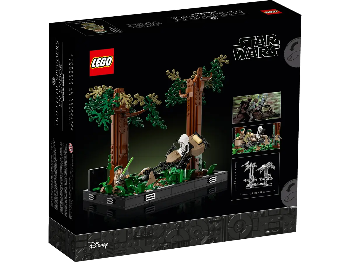 LEGO Star Wars Diorama: Duelo de Speeders en Endor 75353