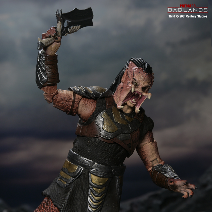NECA Figura de Accion Ultimate: Depredador Tierras Salvajes - Dek Armadura de Entrenamiento 7 Pulgadas