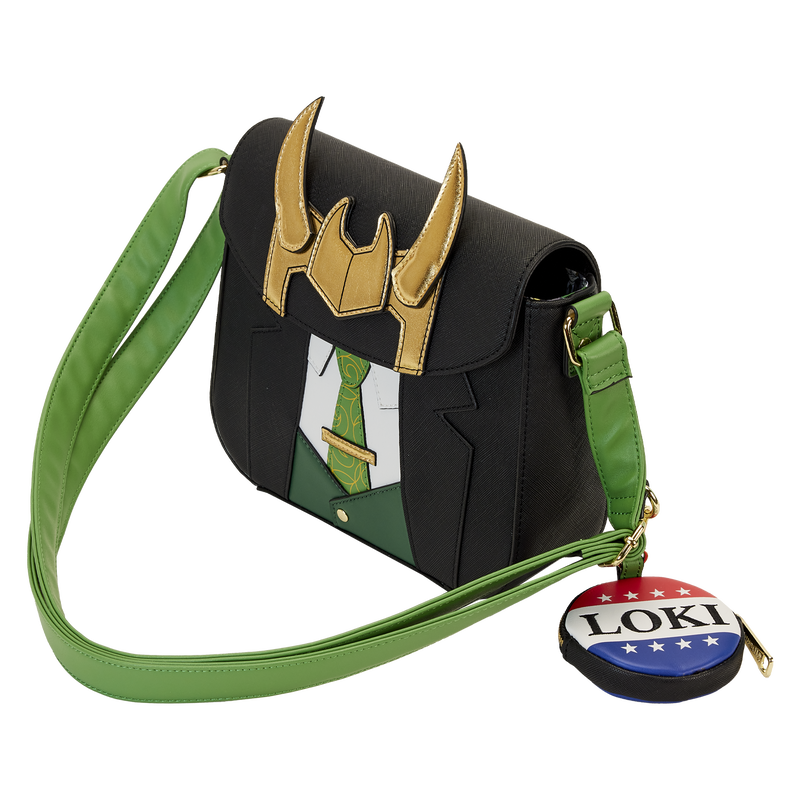 Loungefly X Marvel: Loki Presidente Cosplay Bolso Cruzado