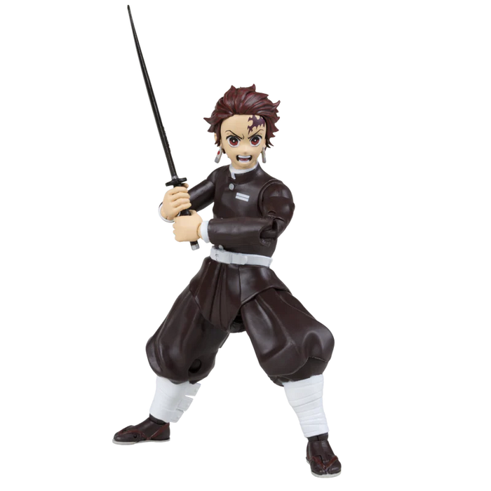 Mcfarlane Demon Slayer Season 3: Tanjiro Demon Slayer Corps Uniform 7 Pulgadas