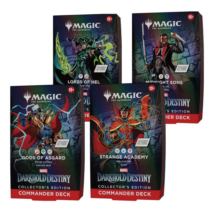 Magic The Gathering: Marvel Super Heroes Darkhold Destiny - Collector Commander Deck