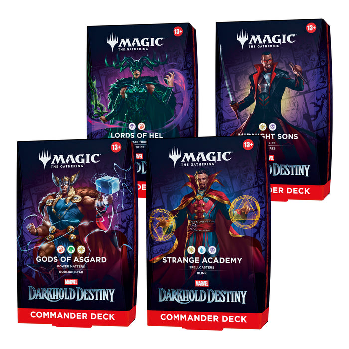 Magic The Gathering: Marvel Super Heroes Darkhold Destiny - Commander Deck