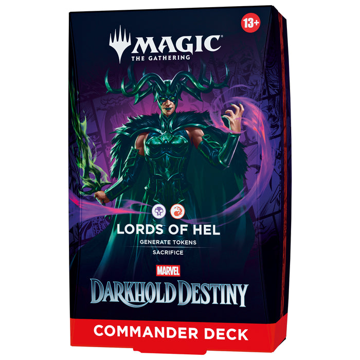 Magic The Gathering: Marvel Super Heroes Darkhold Destiny - Commander Deck