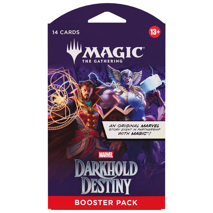 Magic The Gathering: Marvel Super Heroes Darkhold Destiny - Booster Pack Sleeve