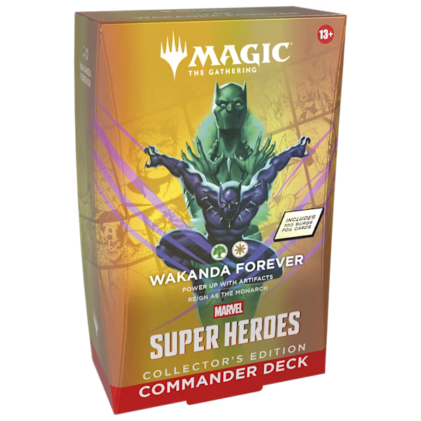 Magic The Gathering: Marvel Super Heroes - Collector Commander 4 Pack En Ingles
