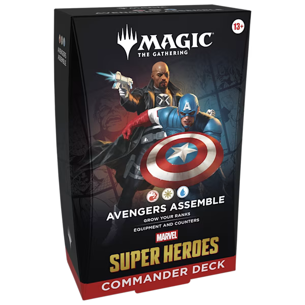 Magic The Gathering: Marvel Super Heroes - Commander Deck UNITARIO En Ingles