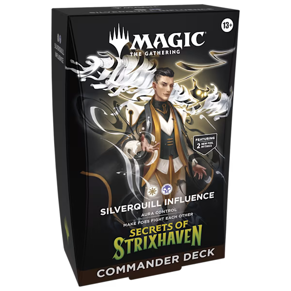 Magic The Gathering: Secrets of Strixhaven - Commander Deck 5 Pack En Ingles