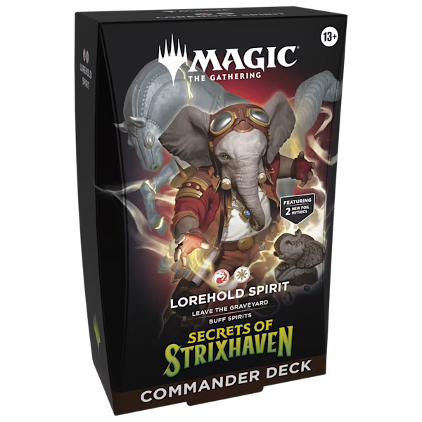 Magic The Gathering: Secrets of Strixhaven - Commander Deck 5 Pack En Ingles