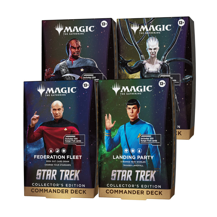 Magic The Gathering: Star Trek - Collector Commander Deck En Ingles