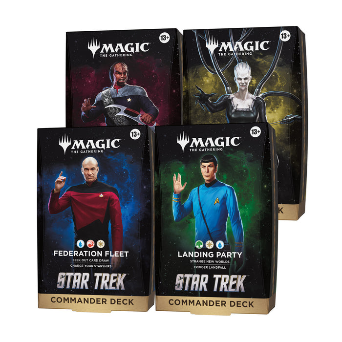 Magic The Gathering: Star Trek - Commander Deck En Ingles