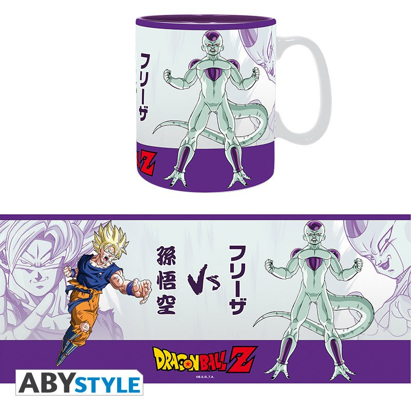 ABYStyle Taza De Ceramica: Dragon Ball Z - Goku vs Freezer 460 ml