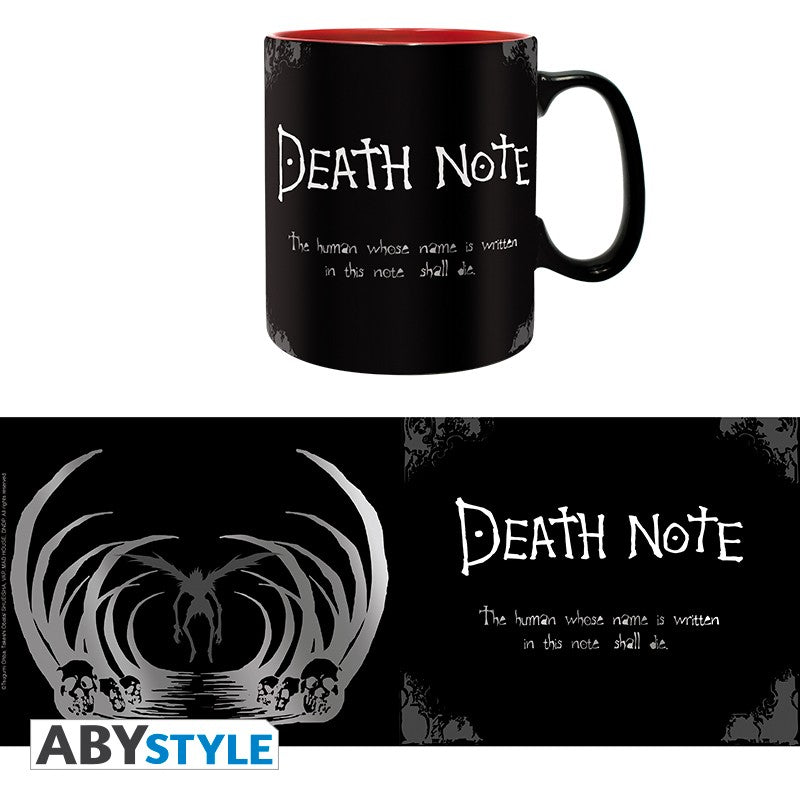 ABYStyle Taza De Ceramica: Death Note - Death Note Matte 460 ml