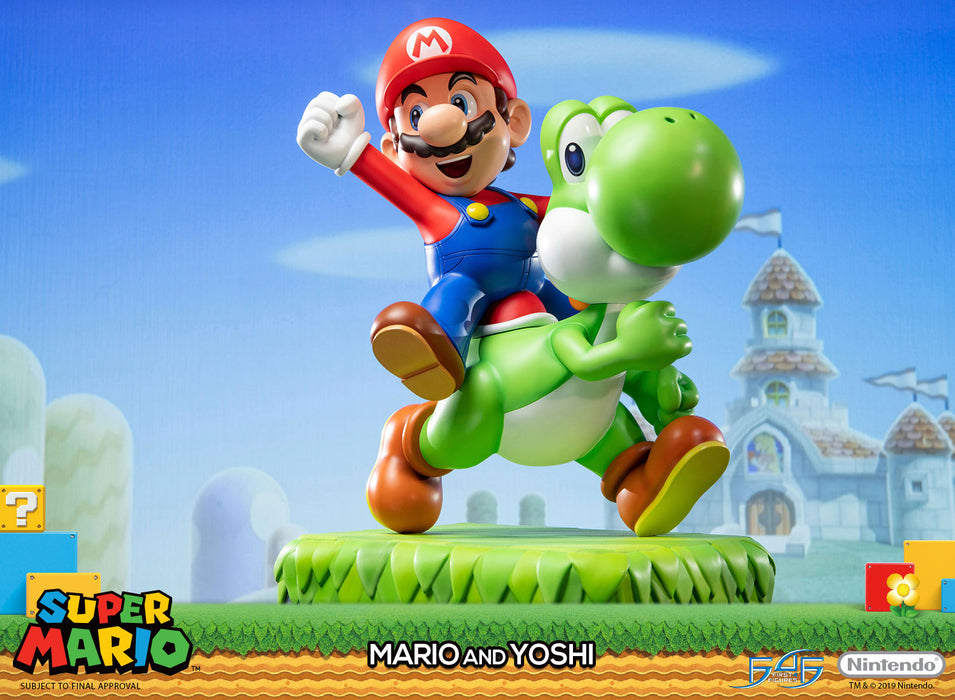 First 4 Figures: Super Mario - Mario y Yoshi Standard 19 Pulgadas