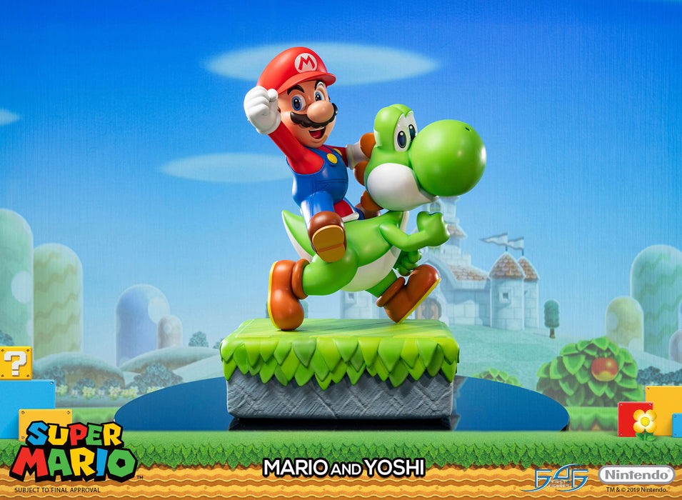 First 4 Figures: Super Mario - Mario y Yoshi Standard 19 Pulgadas